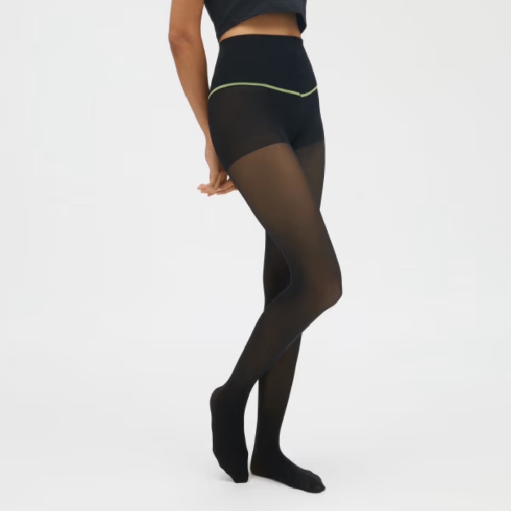 Sheertex Control Top Super Sheer Rip Resistant Tights - XL